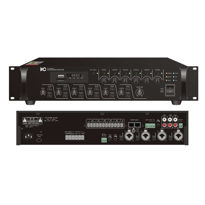 ITC TI-2406S усилитель для систем трансляции и оповещения