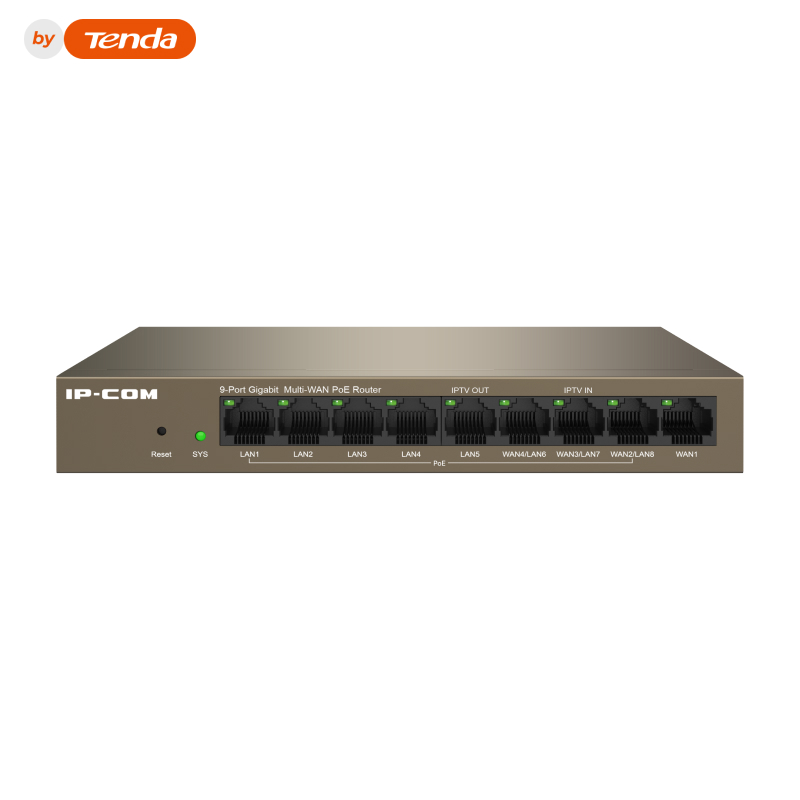 IP-Com M20-8G-PoE Маршрутизатор 9-портовый PoE