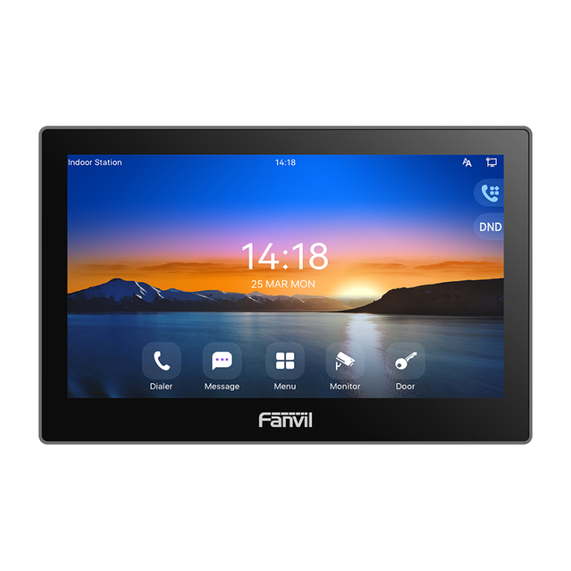 Fanvil i504W IP видеодомофон с 7-дюймовым экраном и Wi-Fi