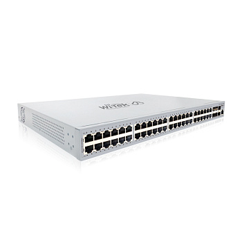 Wi-Tek WI-PCMS554FP-L3 Промышленный 48-портовый управляемый коммутатор PoE